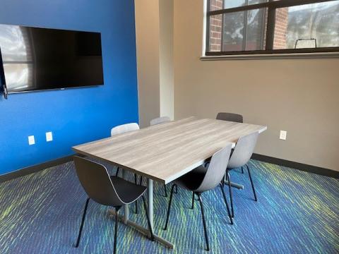 The Birch Study room in the Main Library in Frisco