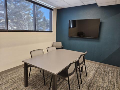 The black bear study room in the North Branch Library in Silverthorne