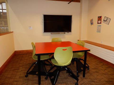 Puzzler study room at the South Branch Library in Breckenridge