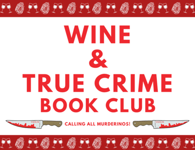 wine and true crime book club image