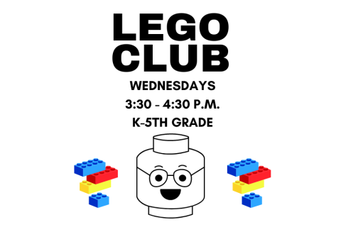 Lego Club Wednesdays at Main Library