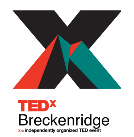 TEDxBreckenridge black green red logo