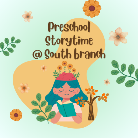 Preschool Storytime at South branch library