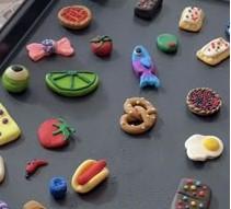 Clay magnets