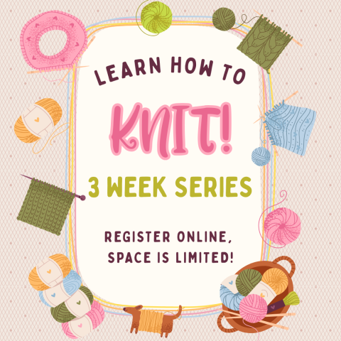 Learn to Knit 3 Week Series