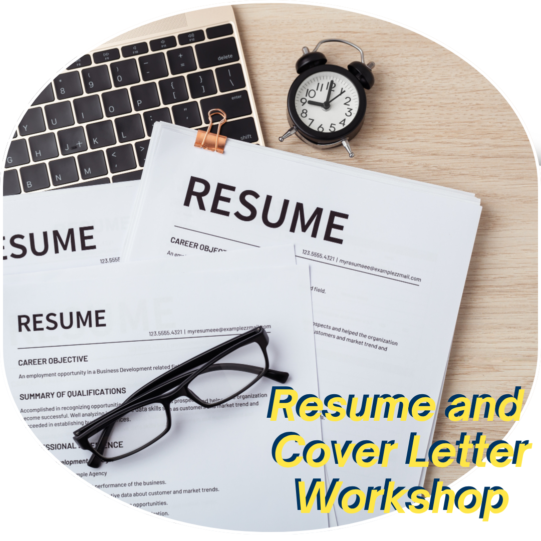 resume and glasses